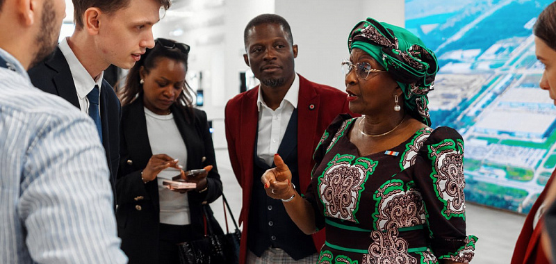 "I see the Africa of tomorrow in these young people": Minister of Social Affairs and Solidarity of the Democratic Republic of Congo described the participants of Alabuga Start