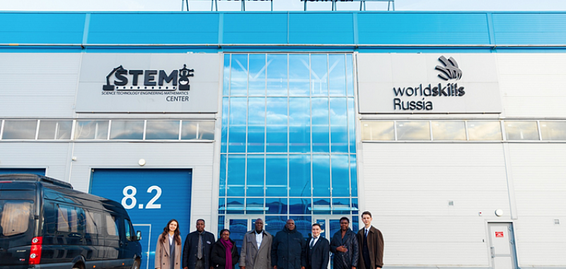 A delegation from the Ugandan Embassy visited the Alabuga Special Economic Zone